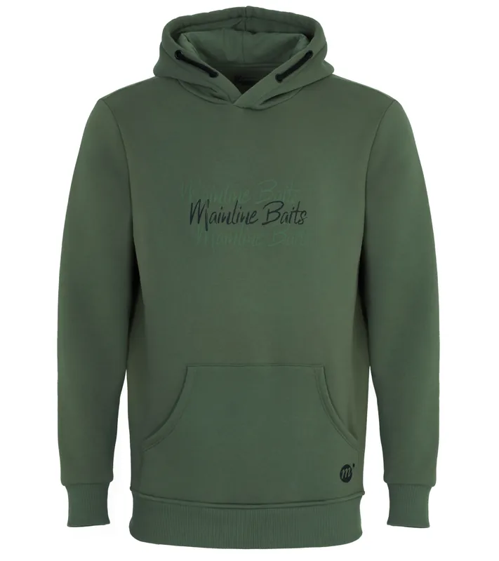 Mainline Carp Hoodie Green L Betrouwbaar