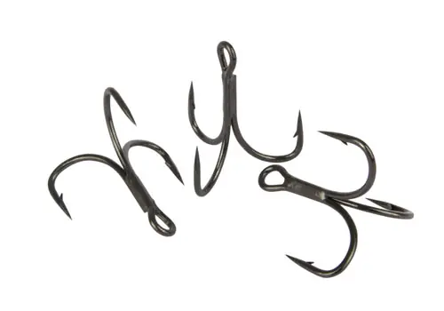 Finale Uitverkoop Fox Rage Predator PowerPoint X-Strong Barbed Treble Hook (6pcs) Size 4
