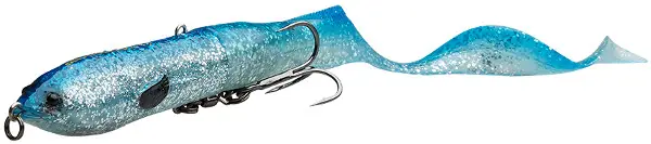 Savage Gear 3D Hard Eel 17cm 50gr (2+1) Blue Silver Op = Op