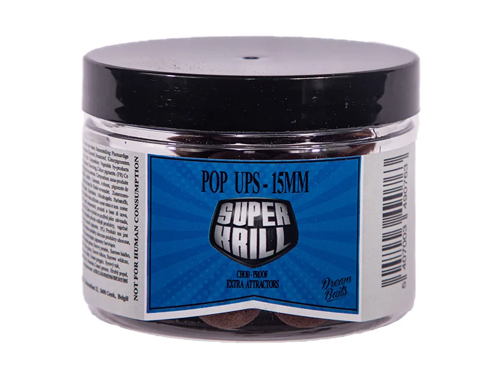 Dreambaits Pop-Ups 15mm (50g) Vitella Aanbieding