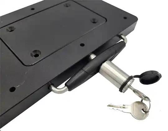 Direct Beschikbaar DuraSafe Minn Kota Bracket Lock MKA-21 / RTA-17
