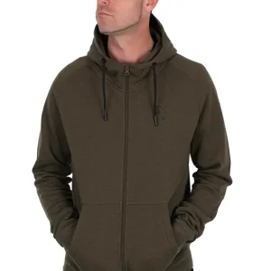 Fox Collection LW Hoody Green & Black Vis Trui L Meest Verkocht