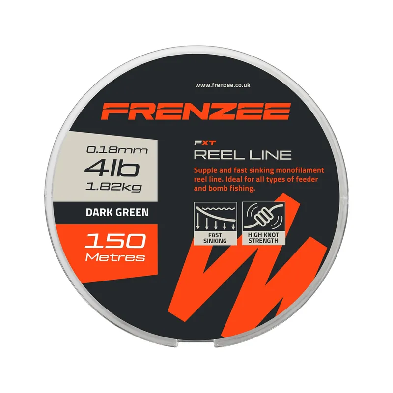 Frenzee FXT Reel Line Nylon Witvislijn (150m) 0.26mm Dagaanbieding