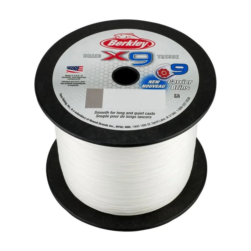 Berkley x9 Gevlochten Lijn Crystal 2000m 0.06mm (6.4kg) Flitsaanbieding