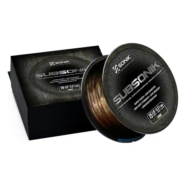 Sonik Subsonik Clear Nylon Vislijn (1200m) 0.35 mm Lage Prijs