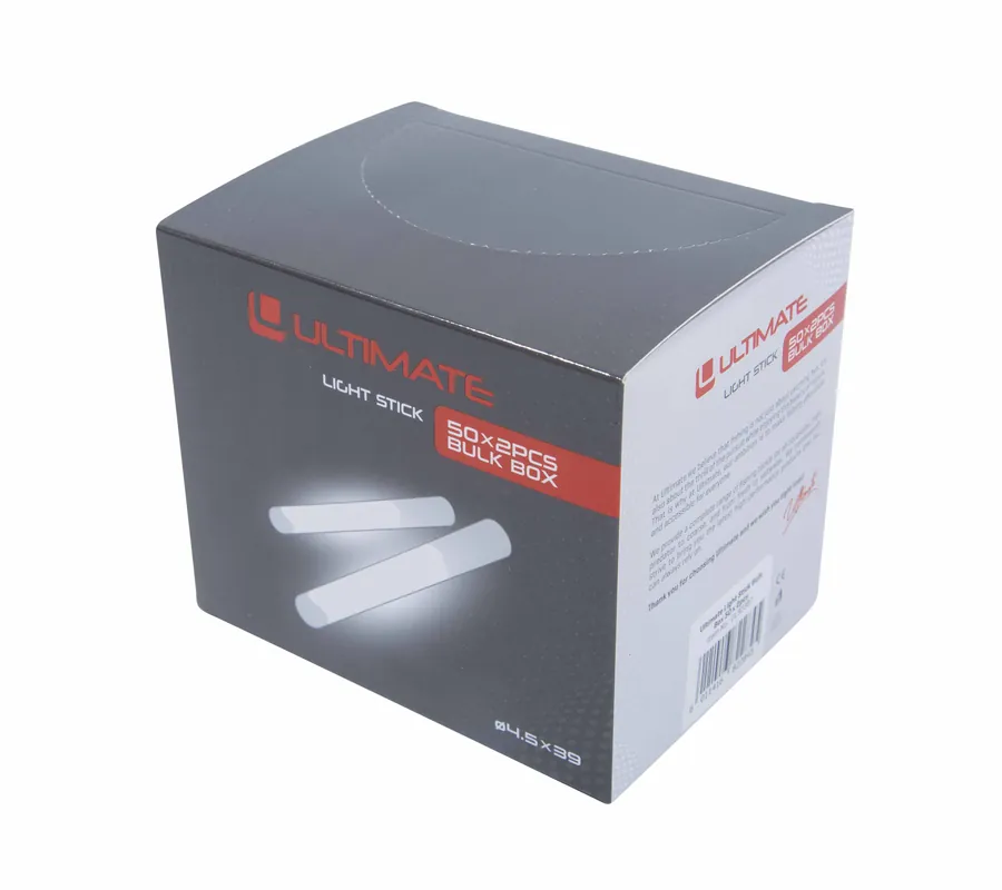 Dagaanbieding Ultimate Light Stick Bulk Box (50 x 2pcs)