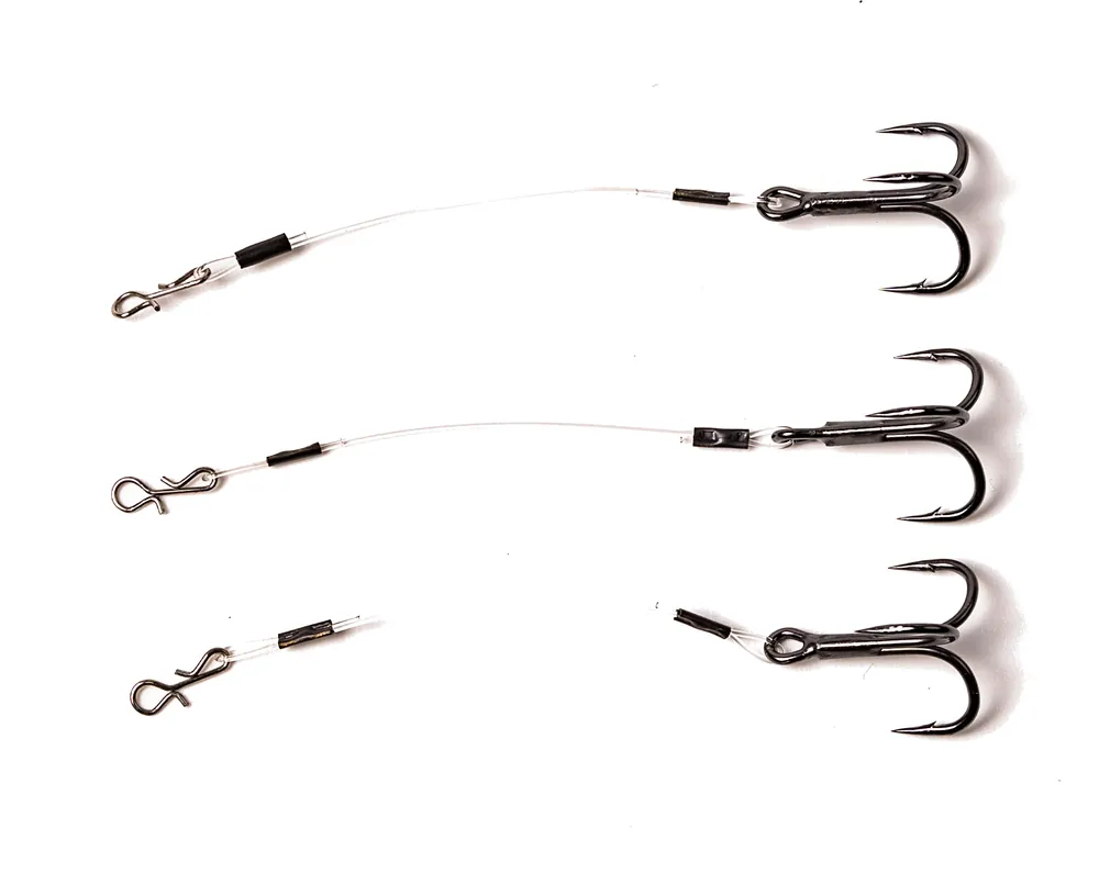 Fladen Fluorcarbon Stinger Rig (3 stuks) 10cm (Size 4) Beste Prijs