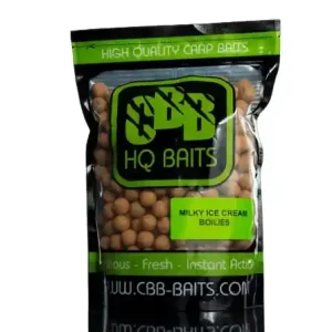 Superprijs CBB Milky Ice Cream Boilies (1kg) 10mm