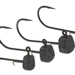 Westin Ned Jig Head Black Nickel Tungsten #3/0 (2 stuks) 3.5g Gecertificeerd