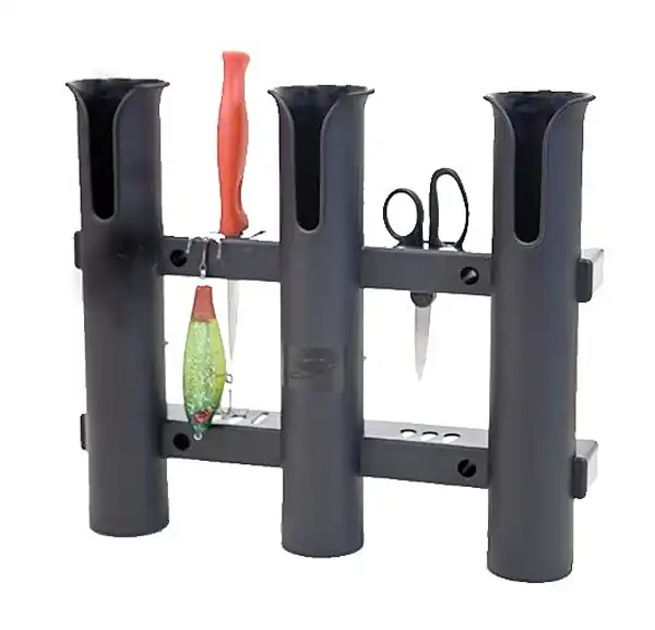 Laatste Versie Fish on Triple Rod Holders Hengelsteun