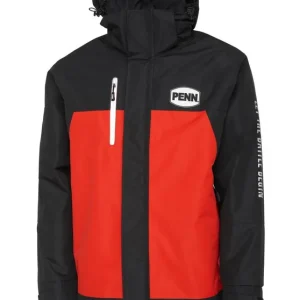 Rechtstreeks Van De Fabrikant Penn Fierce Jacket Fiery Red/Ink L