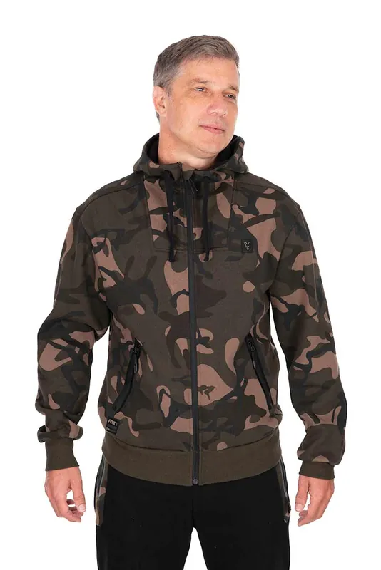 Beperkt Aanbod Fox Camo Full Zip Premium 310 Hoodie M