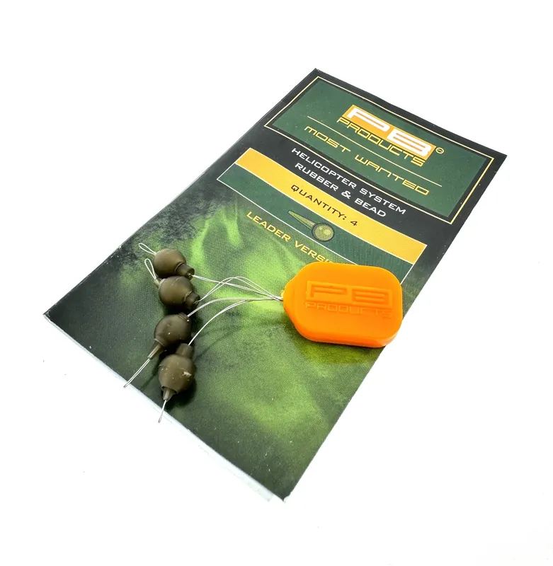 PB Products Helicopter System Rubber & Bead Weed (4 Stuks) Superprijs