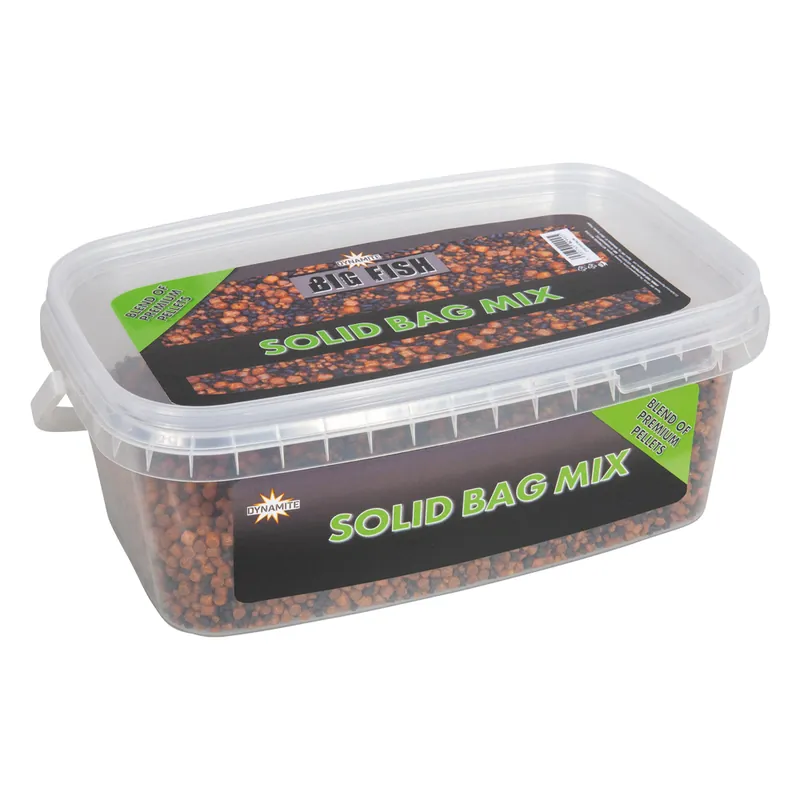 Dynamite Baits Big Fish Solid Bag Pellet Mix 2L Flitsaanbieding