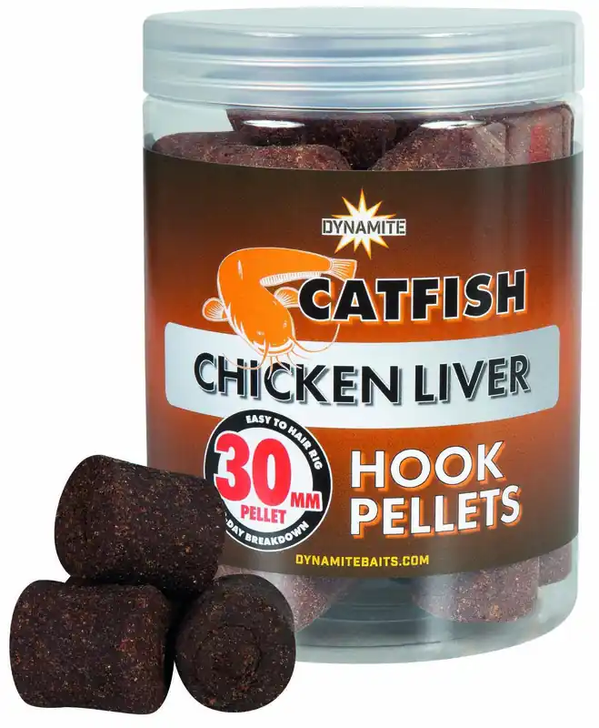 Gratis Retour Dynamite Baits Catfish Chicken Liver Hook Pellet Meerval Aas 22mm