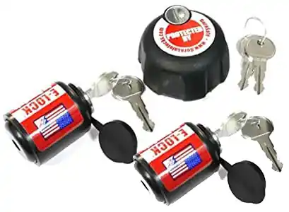 Koop Online DuraSafe E-Lock/Swivel Max Combo Set EL7-2 RAM Mount D&E Ball (2+1pcs)