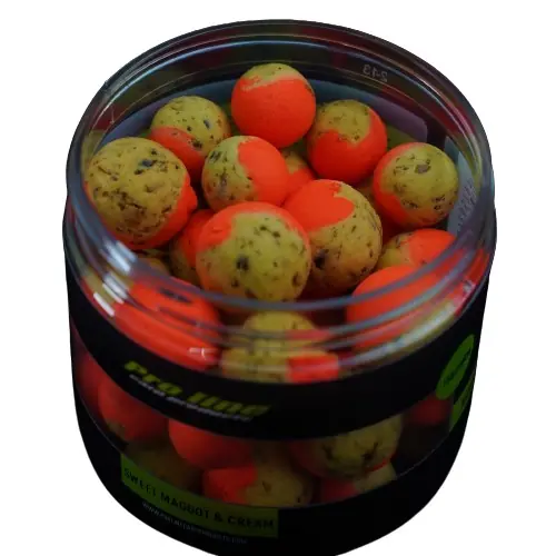 Pro Line Wonka's Sweet Maggot & Cream 15&18mm Mixed Hookbaits (200ml) Betaalbaar