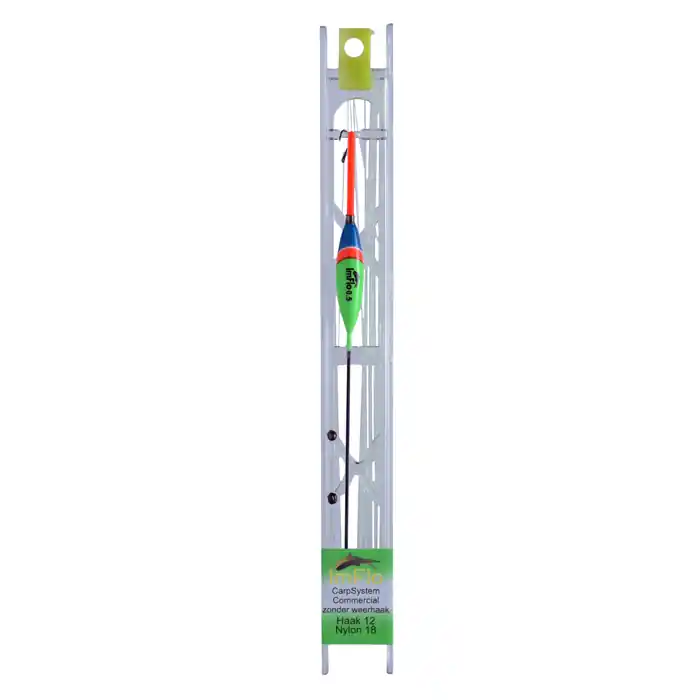 Populair ImFlo Karper Commercial Tuigje - Haakmaat 12/ Lijndikte 0.18mm 0.5g