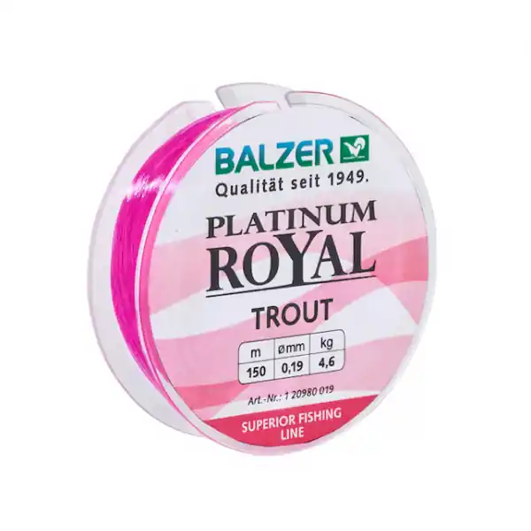 Balzer Platinum Royal Trout Pink Hete Deal