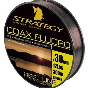 Strategy Brown Coax Fluorocarbon Hoofdlijn 0.28mm Voordeelprijs