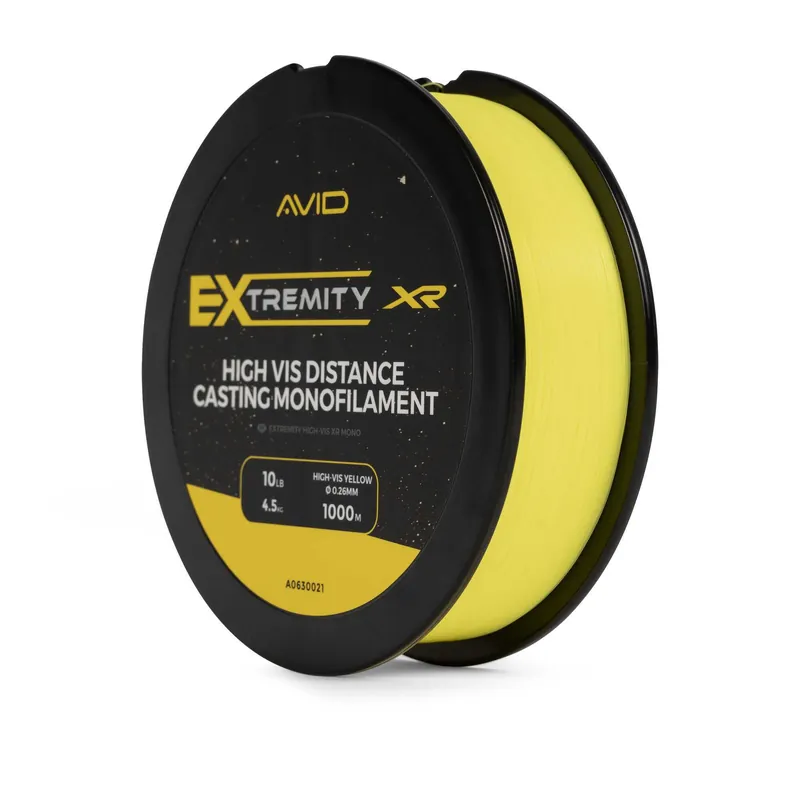 Avid Extremity Hi-Vis XR Mono Nylon Vislijn 1000m 0.35mm/5.4kg Fabrieksprijs