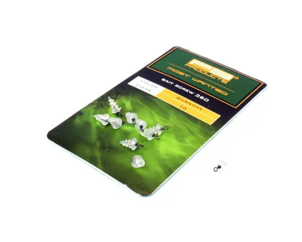PB Products Bait Screw 360 (10 stuks) Black Speciale Aanbieding