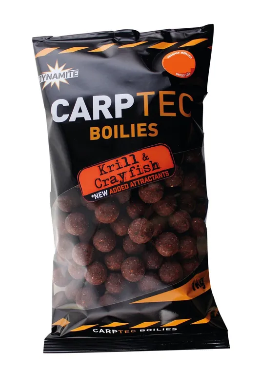 Dynamite Baits Carptec Krill & Crayfish Boilies (1.8kg) 20mm Beperkt Aanbod
