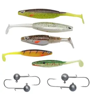 Superprijs Berkley Sick Pack Zander Softbait Kit (9pcs)