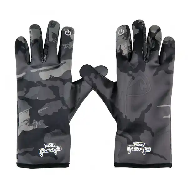 Rechtstreeks Van De Fabrikant Fox Rage Thermal Camo Gloves M