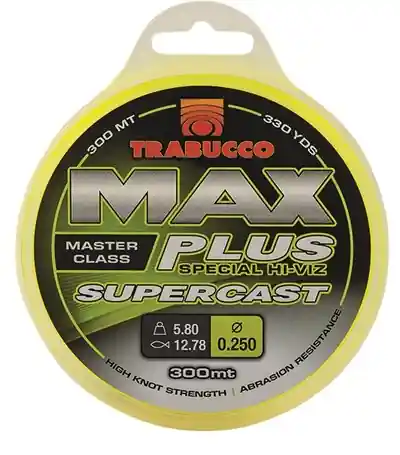 Trabucco Max Plus Line Supercast Nylon Lijn (300m) 0.35mm Shop Nu