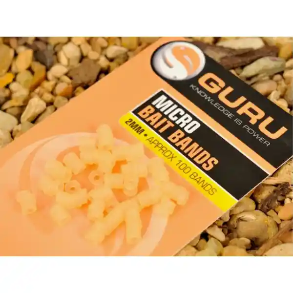 Guru Micro Bait Bands (100 stuks) Medium Finale Uitverkoop