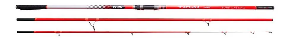 Bestseller Penn Tidal Solid Carbon K Strandhengel (100-250g) (3-Delig) 4.2m