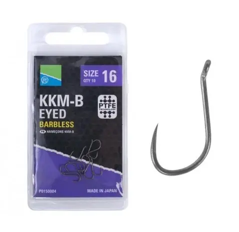 Preston KKM-B Barbless Hooks (10pcs) 10 Korting