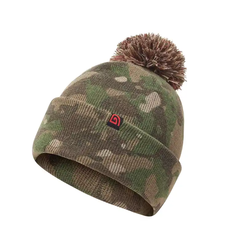 Trakker Camo Bobble Hat Vismuts Gecertificeerd