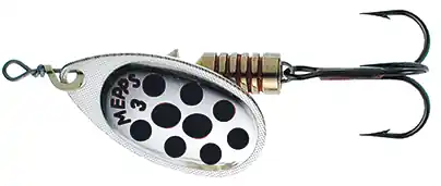 Mepps Aglia Spinner Zilver/Zwart 3.5g Koop Online