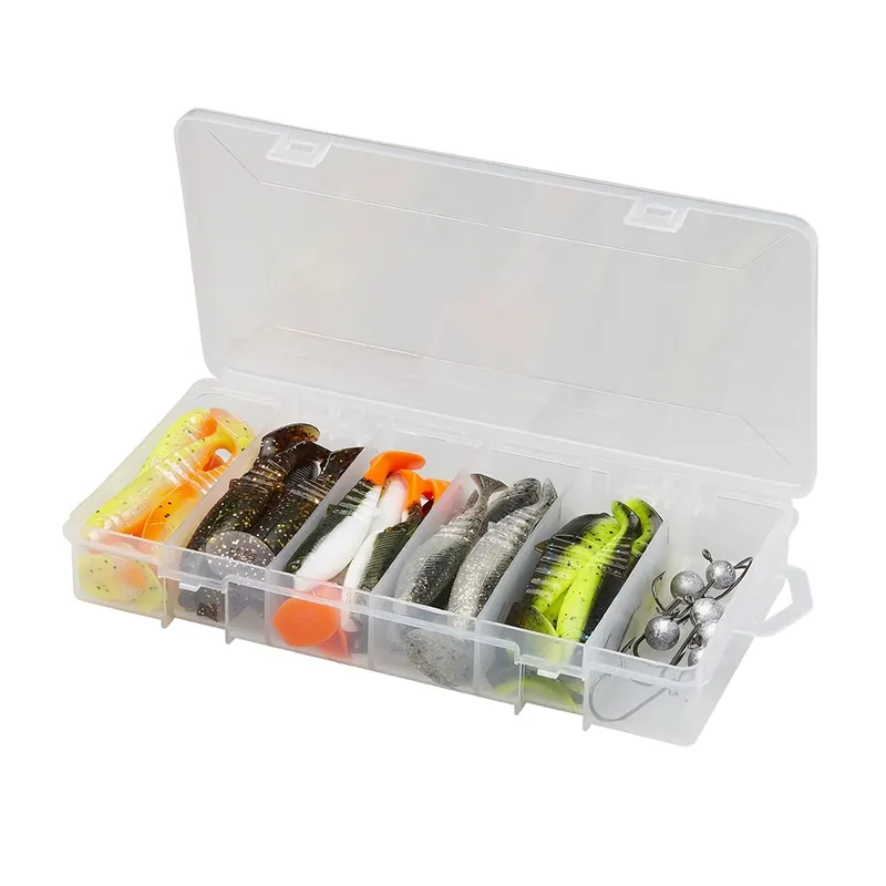 Exclusieve Aanbieding Savage Gear Cannibal Shad Kit Kunstaas Set (36 stuks) 6.8 & 8cm