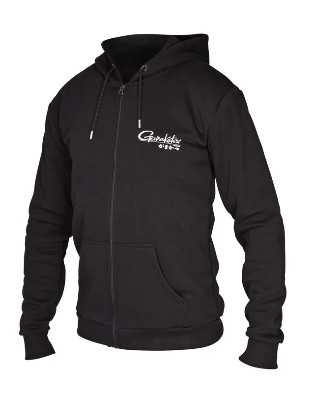 Must-Have Gamakatsu Hoodie Classic JP Zipped Black L