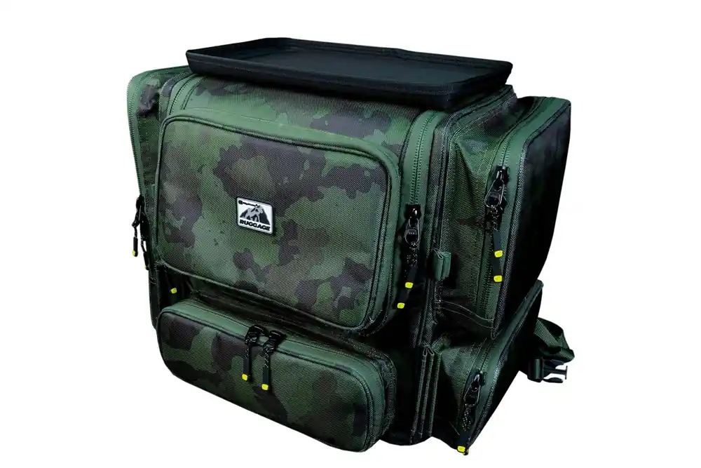 Op = Op Ridgemonkey Ruggage 40L Rugzak & Accessoire Case Bundle