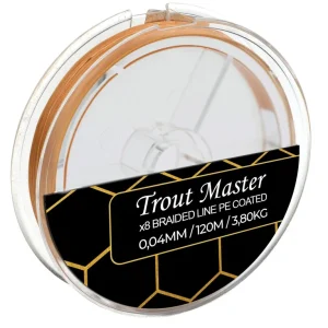 Spro Trout Master Fine Gold X8 PE Gevlochten Lijn (120m) 0.04mm Flitsaanbieding