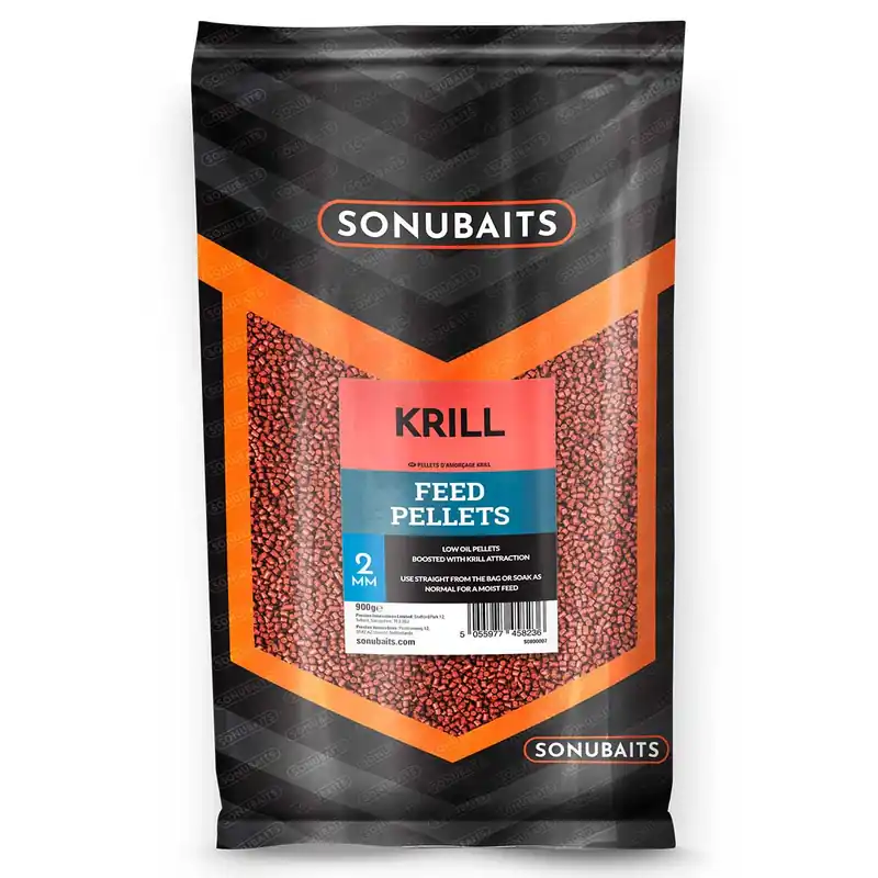 Sonubaits Feed Pellets Krill 2mm (900g) Bestel Nu