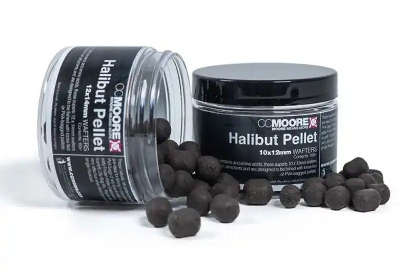 CC Moore Halibut Pellet Wafters 12x14mm (60 stuks) Bestel Nu