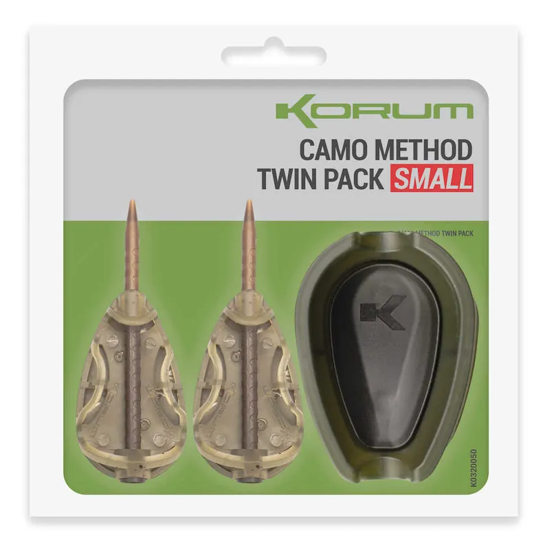 Korum Camo Method Feeder Twin Pack Large Direct Verzonden