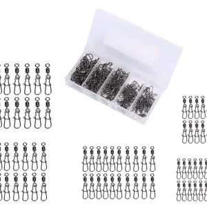 Fish4All Snap And Swivel Box (95pcs) Express Levering