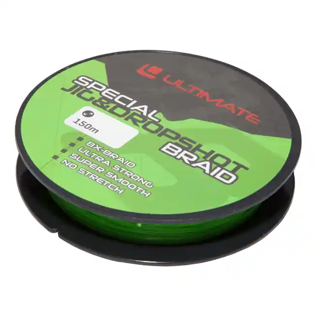 Gecertificeerd Ultimate Special Jig & Dropshot Braid Fluo Green 0.06mm / 2.8kg