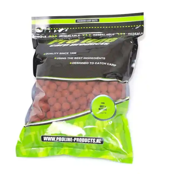 Proline BBQ N-Butyric Boilies - 2,5 kg 15mm Laatste Versie