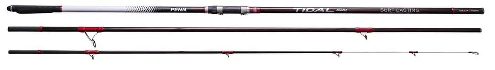 Hoge Kwaliteit Penn Tidal 423 Tubular K Strandhengel (100-300g) (3-Delig) 4.2m