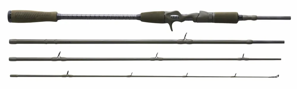 Superprijs Savage Gear SG4 Fast Game BC TR Baitcaster Reishengel (4-Delig) 221cm (15-40g)