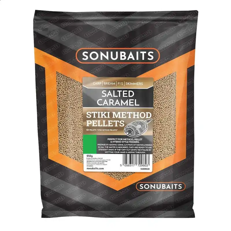 Betrouwbaar Sonubaits Stiki Salted Caramel Method Pellets 4mm (650g)
