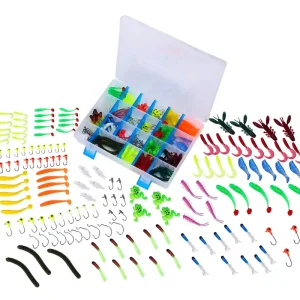 Hoge Kwaliteit Fish4All Softbait Box (146pcs)