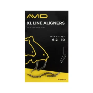 Gereduceerde Prijs Avid Carp XL Line Aligners (10 Stuks)